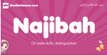 Najibah arabic girls name and meaning, muslim girl name Najibah