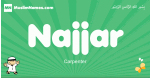 Najjar arabic boys name and meaning, quranic boys name Najjar