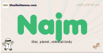 Najm muslim boys name and meaning, islamic boys name Najm