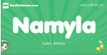 Namyla arabic girl name and meaning, quranic girls name Namyla
