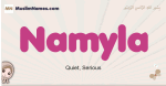 Namyla muslim girls name and meaning, islamic girls name Namyla