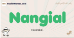 Nangial muslim boys name and meaning, islamic boys name Nangial
