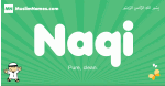 Naqi arabic boys name and meaning, quranic boys name Naqi