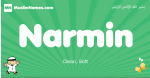 Narmin arabic boys name and meaning, quranic boys name Narmin