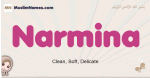 Narmina muslim girls name and meaning, islamic girls name Narmina