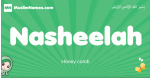 Nasheelah arabic girl name and meaning, quranic girls name Nasheelah