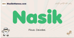 Nasik muslim boys name and meaning, islamic boys name Nasik