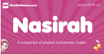 Nasirah arabic girls name and meaning, quranic girls name Nasirah
