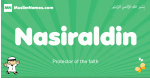 Nasiraldin arabic boys name and meaning, quranic boys name Nasiraldin