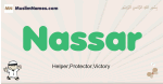 Nassar muslim boys name and meaning, islamic boys name Nassar