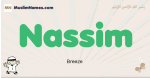 Nassim muslim boys name and meaning, islamic boys name Nassim