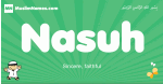 Nasuh arabic boys name and meaning, quranic boys name Nasuh