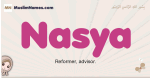 Nasya muslim girls name and meaning, islamic girls name Nasya