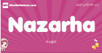 Nazarha arabic girls name and meaning, muslim girl name Nazarha