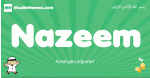 Nazeem arabic boys name and meaning, quranic boys name Nazeem