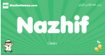 Nazhif arabic boys name and meaning, quranic boys name Nazhif