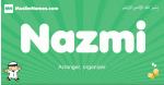 Nazmi arabic boys name and meaning, quranic boys name Nazmi