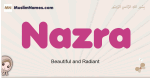 Nazra muslim girls name and meaning, islamic girls name Nazra