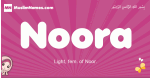 Noora arabic girls name and meaning, muslim girl name Noora