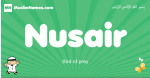 Nusair arabic boys name and meaning, quranic boys name Nusair