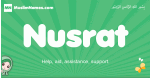 Nusrat arabic girl name and meaning, quranic girls name Nusrat