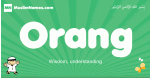 Orang arabic boys name and meaning, quranic boys name Orang