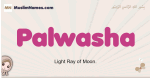 Palwasha muslim girls name and meaning, islamic girls name Palwasha