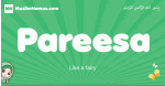 Pareesa arabic girl name and meaning, quranic girls name Pareesa