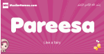 Pareesa arabic girls name and meaning, muslim girl name Pareesa