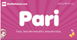Pari arabic girls name and meaning, muslim girl name Pari