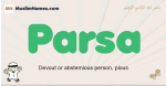 Parsa muslim boys name and meaning, islamic boys name Parsa