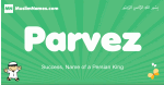Parvez arabic boys name and meaning, quranic boys name Parvez
