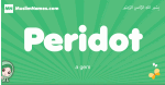 Peridot arabic girl name and meaning, quranic girls name Peridot