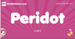 Peridot arabic girls name and meaning, muslim girl name Peridot