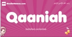 Qaaniah arabic girls name and meaning, muslim girl name Qaaniah