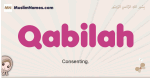 Qabilah muslim girls name and meaning, islamic girls name Qabilah
