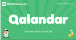 Qalandar arabic boys name and meaning, quranic boys name Qalandar