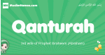 Qanturah arabic girl name and meaning, quranic girls name Qanturah