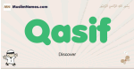 Qasif muslim boys name and meaning, islamic boys name Qasif