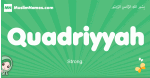 Quadriyyah arabic girl name and meaning, quranic girls name Quadriyyah