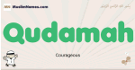 Qudamah muslim boys name and meaning, islamic boys name Qudamah