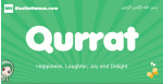 Qurrat arabic girl name and meaning, quranic girls name Qurrat