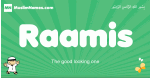 Raamis arabic boys name and meaning, quranic boys name Raamis