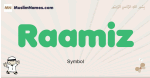 Raamiz muslim boys name and meaning, islamic boys name Raamiz