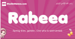 Rabeea arabic girls name and meaning, muslim girl name Rabeea