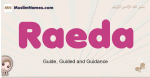 Raeda muslim girls name and meaning, islamic girls name Raeda