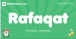 Rafaqat arabic boys name and meaning, quranic boys name Rafaqat