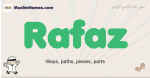 Rafaz muslim boys name and meaning, islamic boys name Rafaz