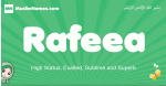 Rafeea arabic girl name and meaning, quranic girls name Rafeea