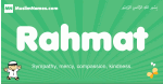 Rahmat arabic boys name and meaning, quranic boys name Rahmat